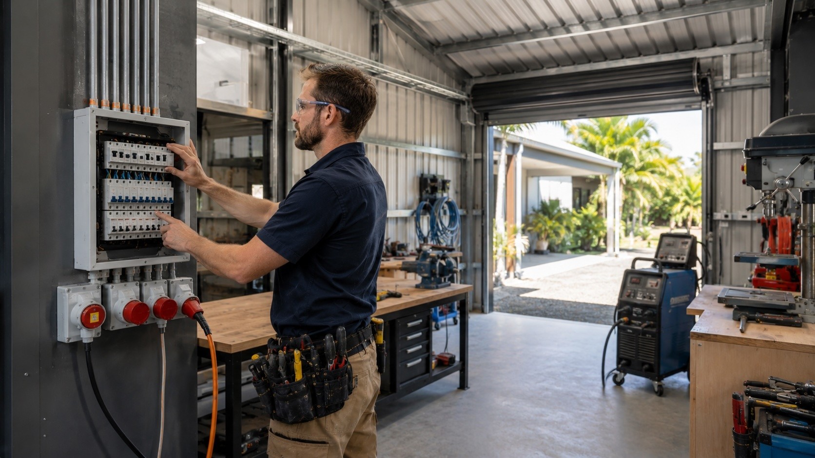 3 Phase Power for Sunshine Coast Workshops