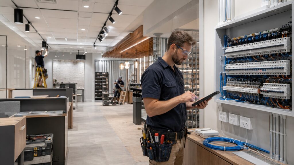 Electrical Checklist for Sunshine Coast Fit-Outs 3 Commercial fit-out project by Sunshine Coast Projects & Electrical